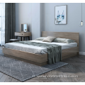 Lit en bois massif de chambre stable pour matelas